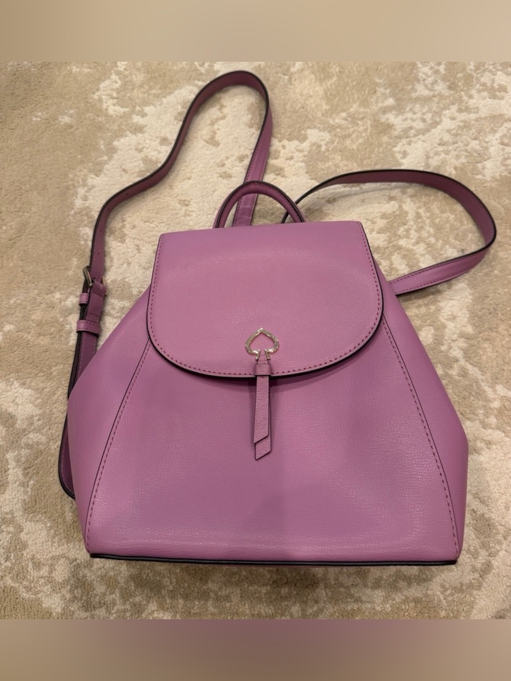 Kate spade Lilac purple backpack - Picture 2 of 14